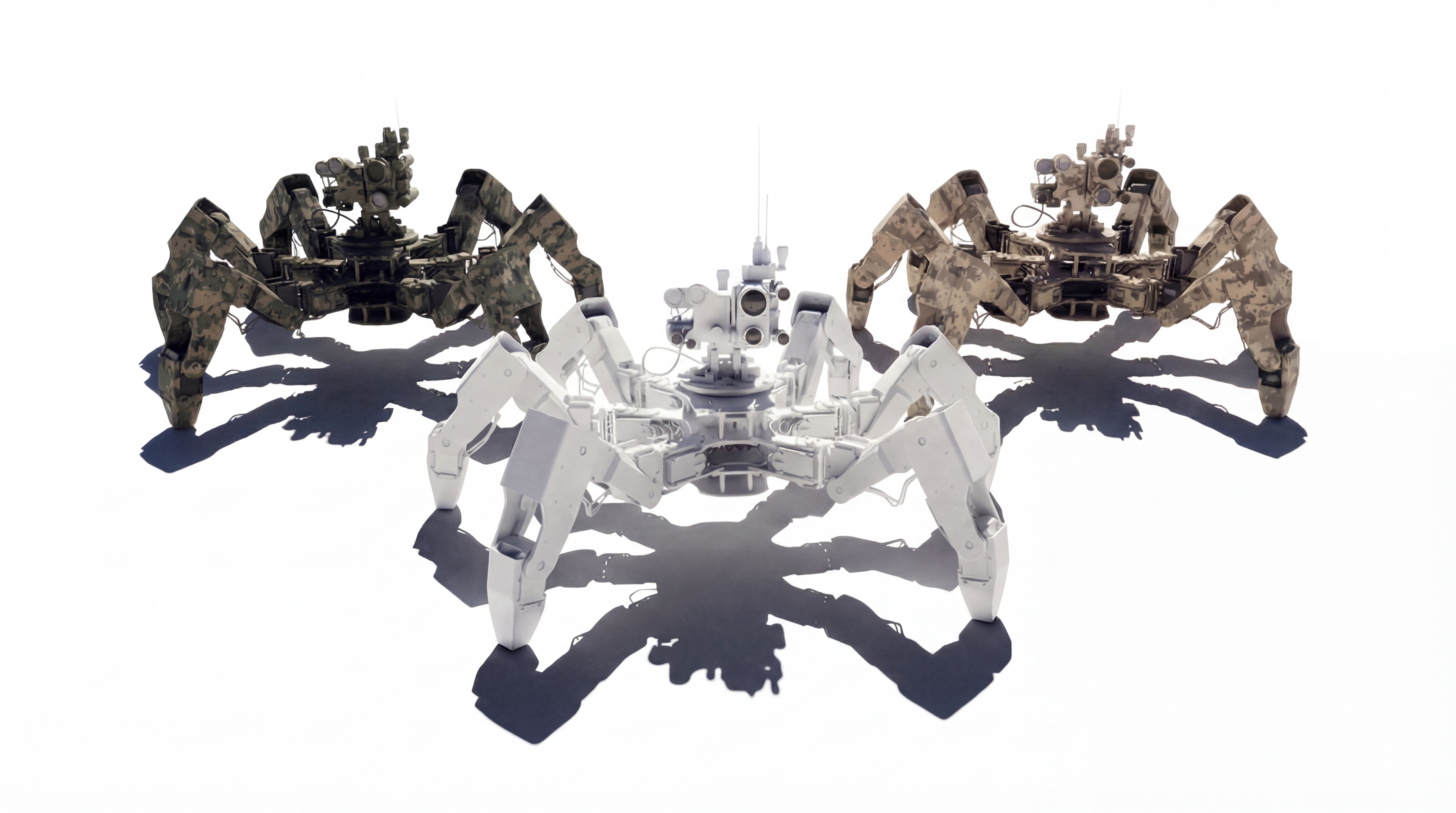 Autonomous robotic arachnid system for defense surveillance and reconnaissance